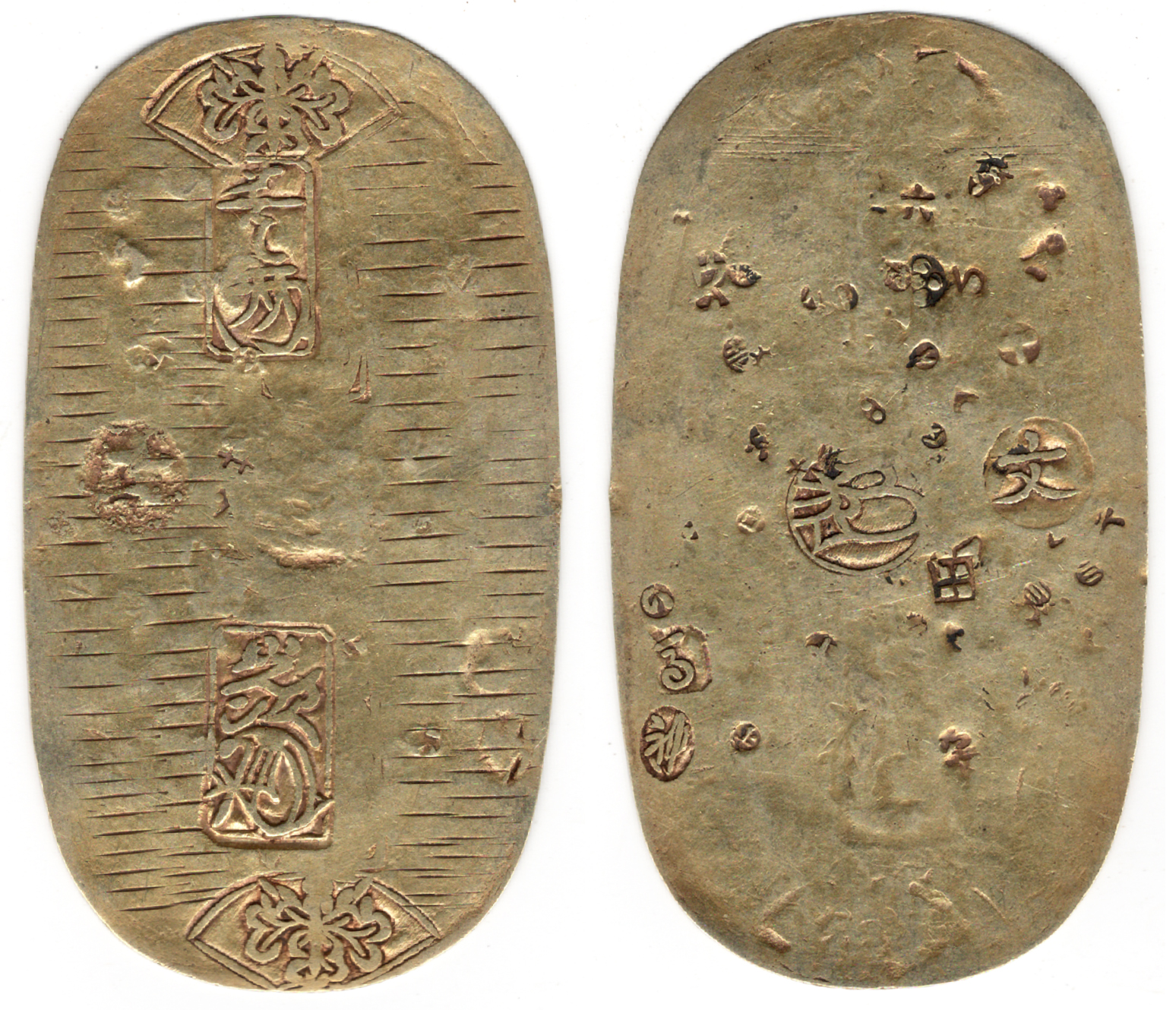 №11　元文小判金　七福　馬神