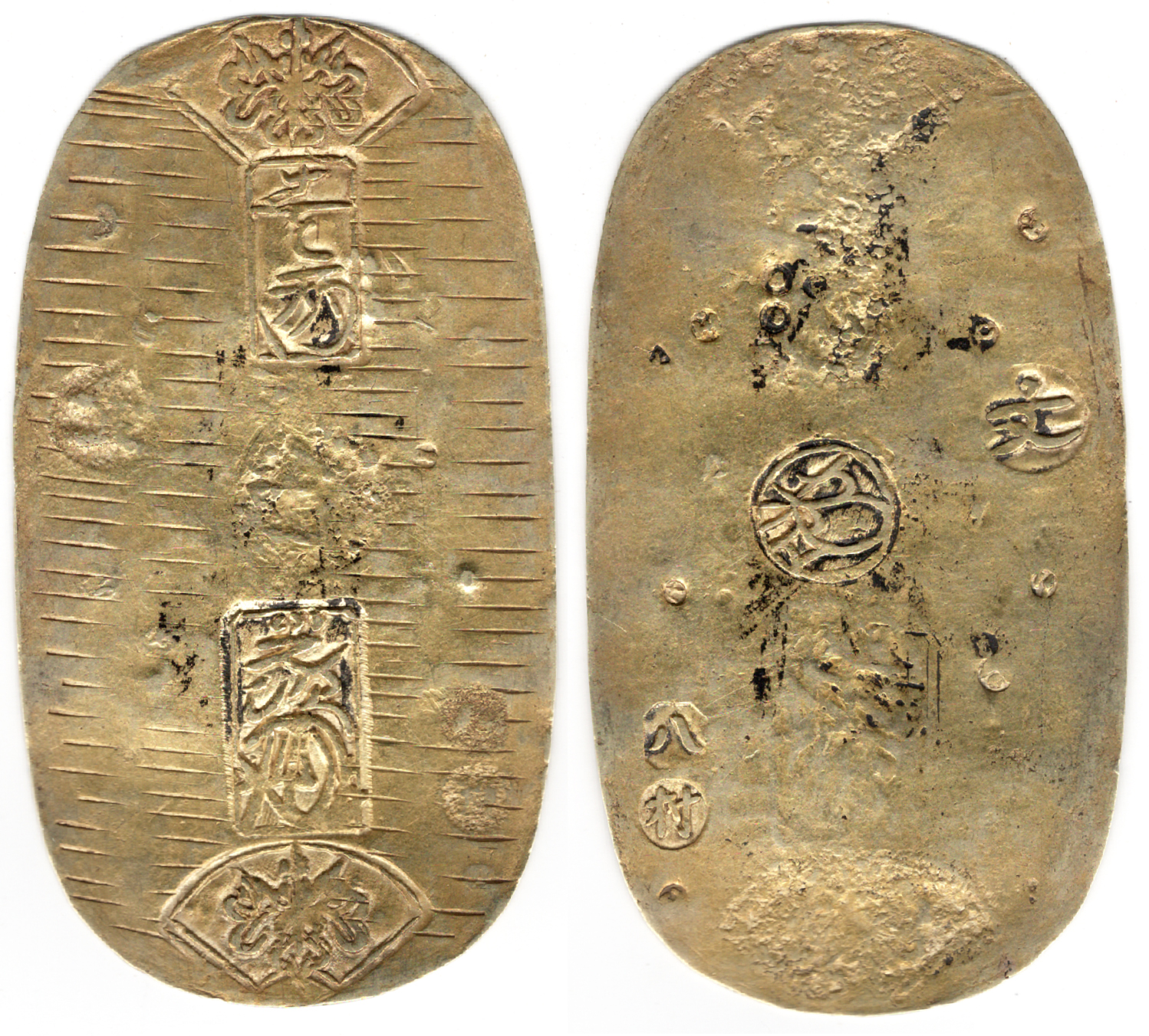 №12　元文小判金　八村